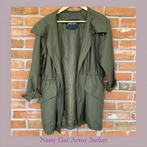 Nasty Gal Army Jacket